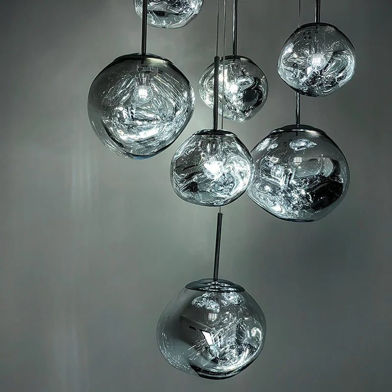 Suspension Boule à LED Design Loft Dimmable