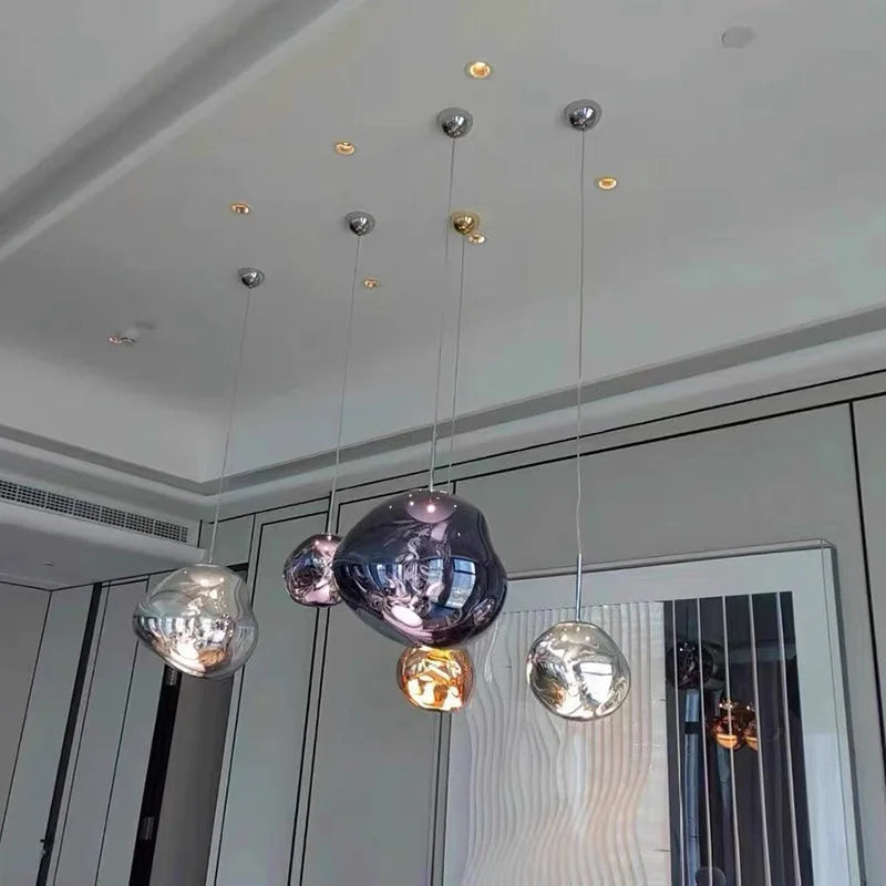Suspension Boule à LED Design Loft Dimmable