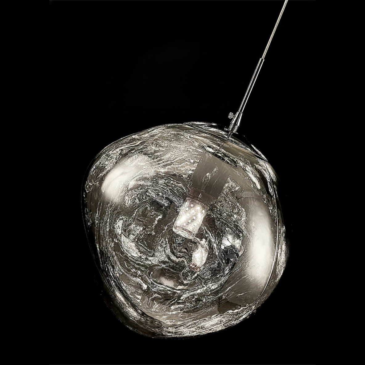 Suspension Boule à LED Design Loft Dimmable
