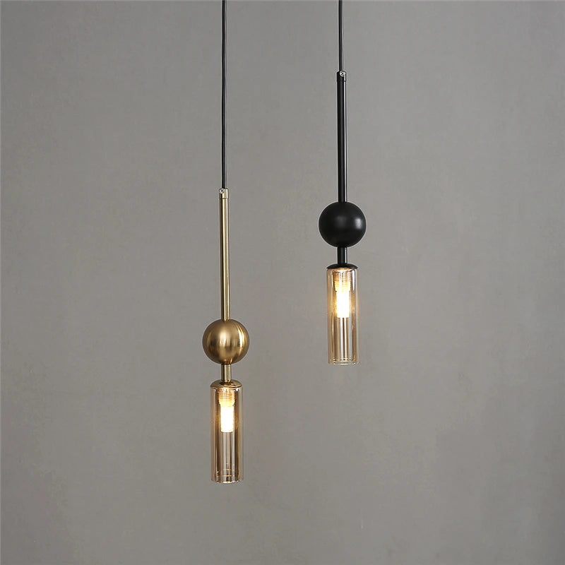 Suspension Boule en Verre Design Nordique