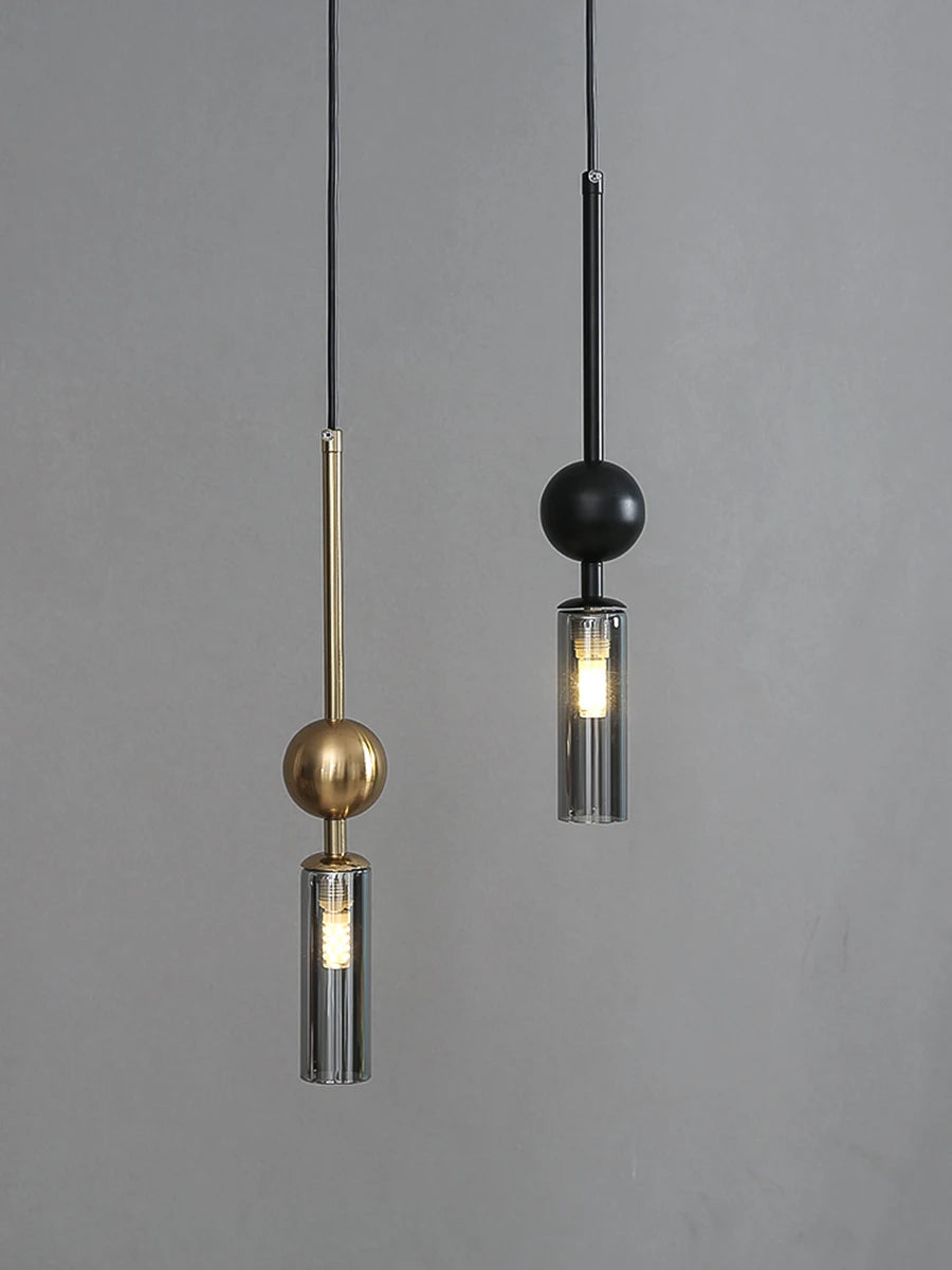 Suspension Boule en Verre Design Nordique