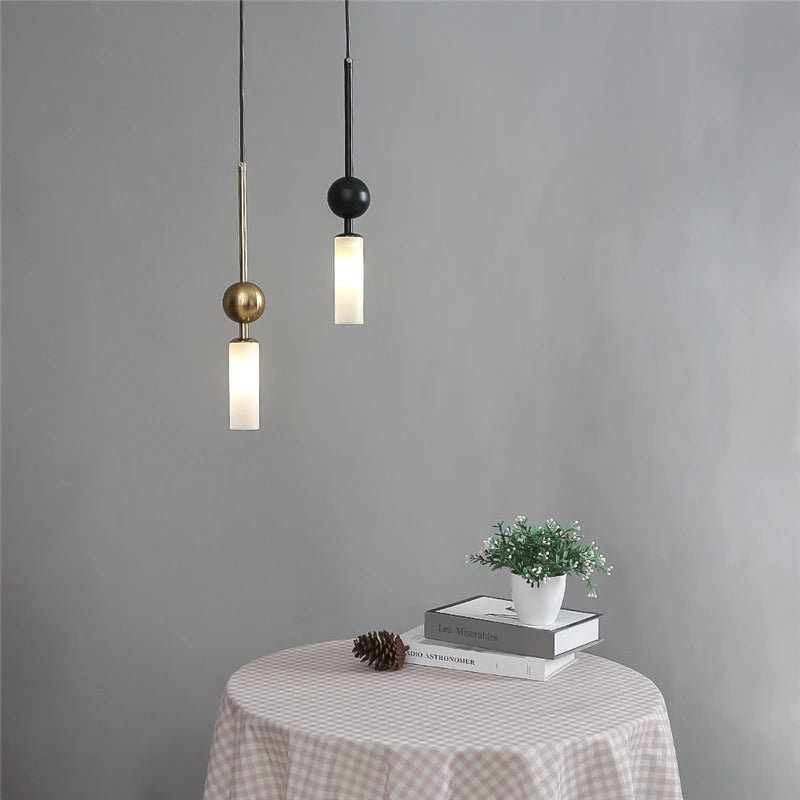 Suspension Boule en Verre Design Nordique