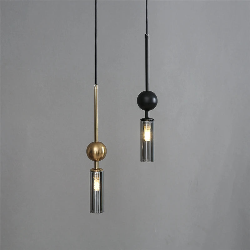 Suspension Boule en Verre Design Nordique