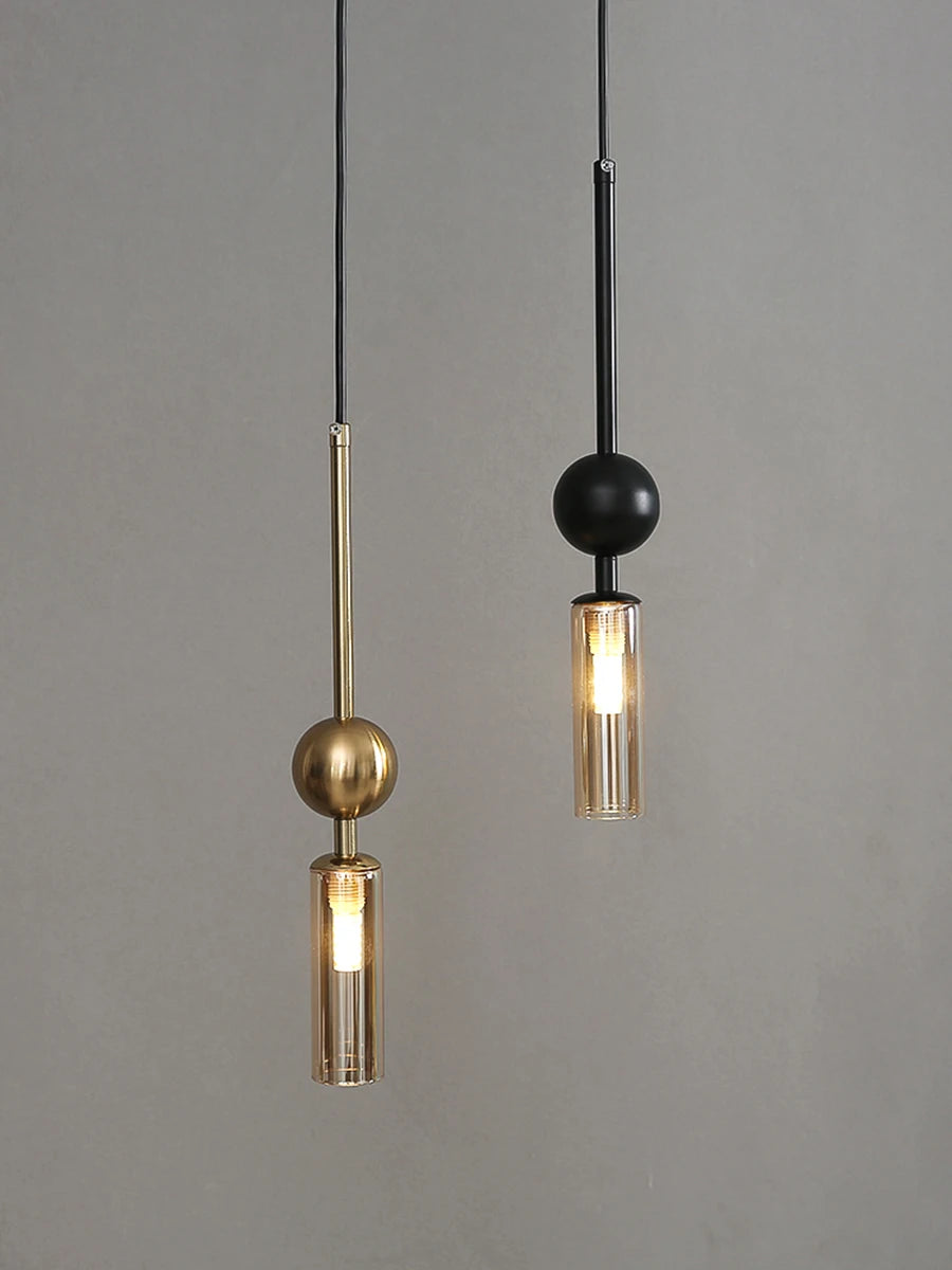 Suspension Boule en Verre Design Nordique