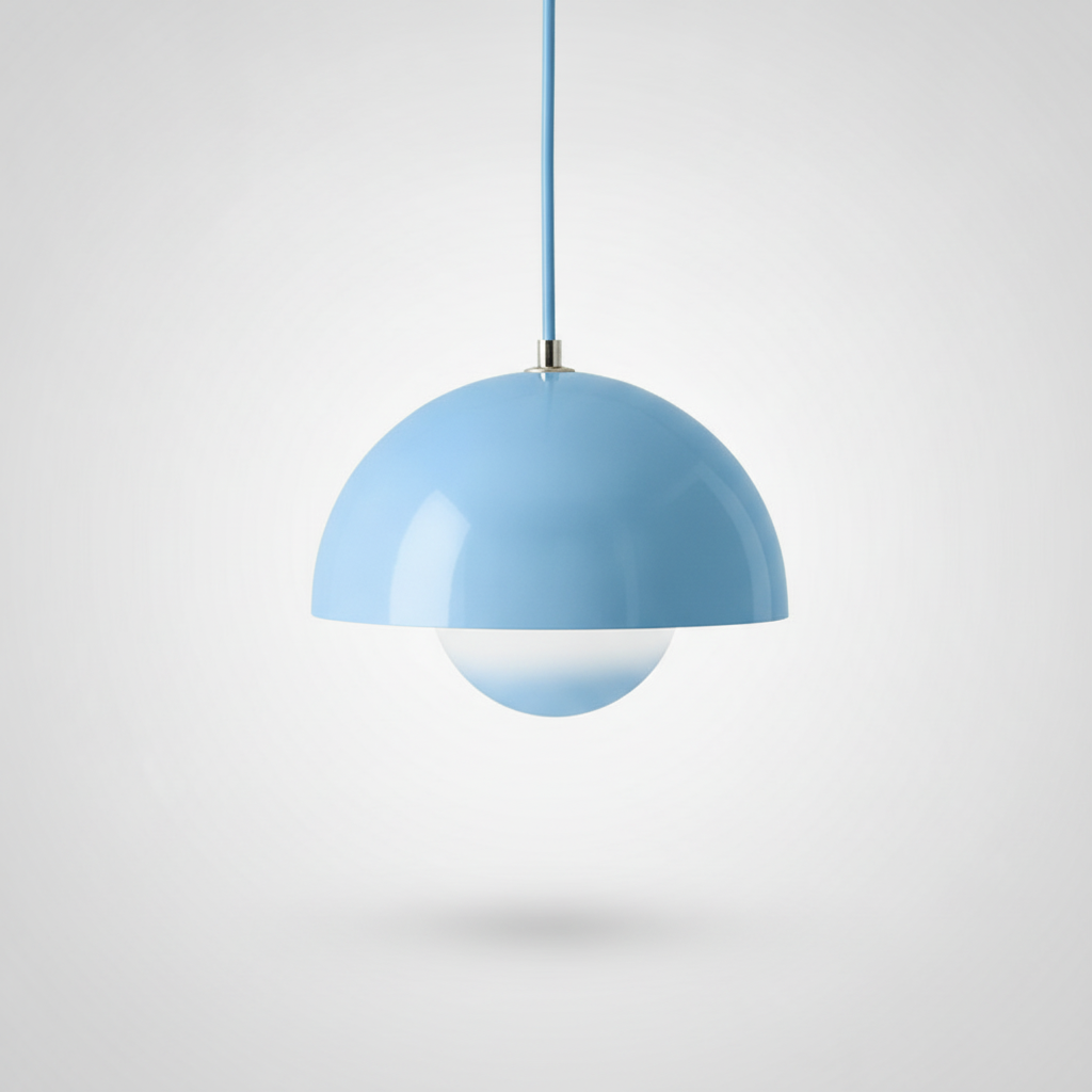 Suspension Bourgeon en Métal Design Moderne