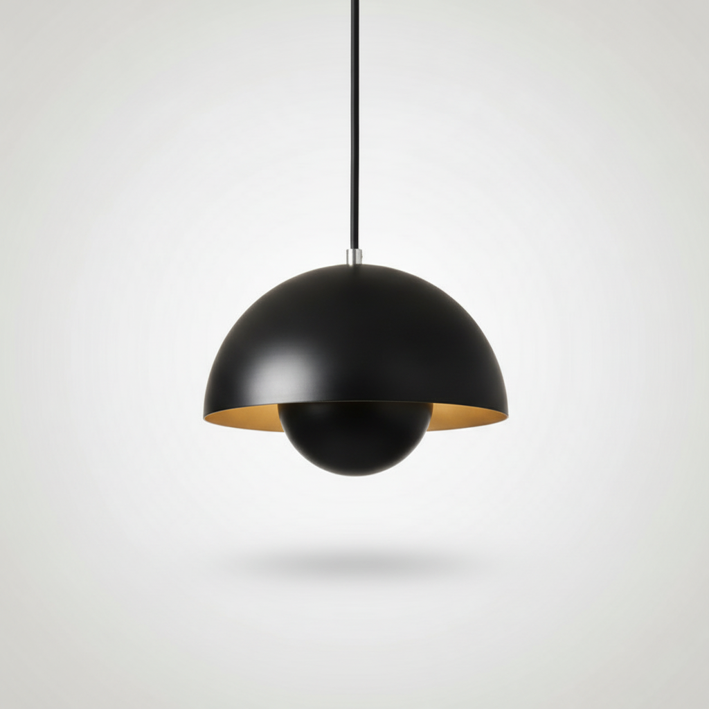 Suspension Bourgeon en Métal Design Moderne