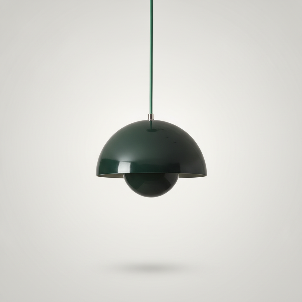 Suspension Bourgeon en Métal Design Moderne