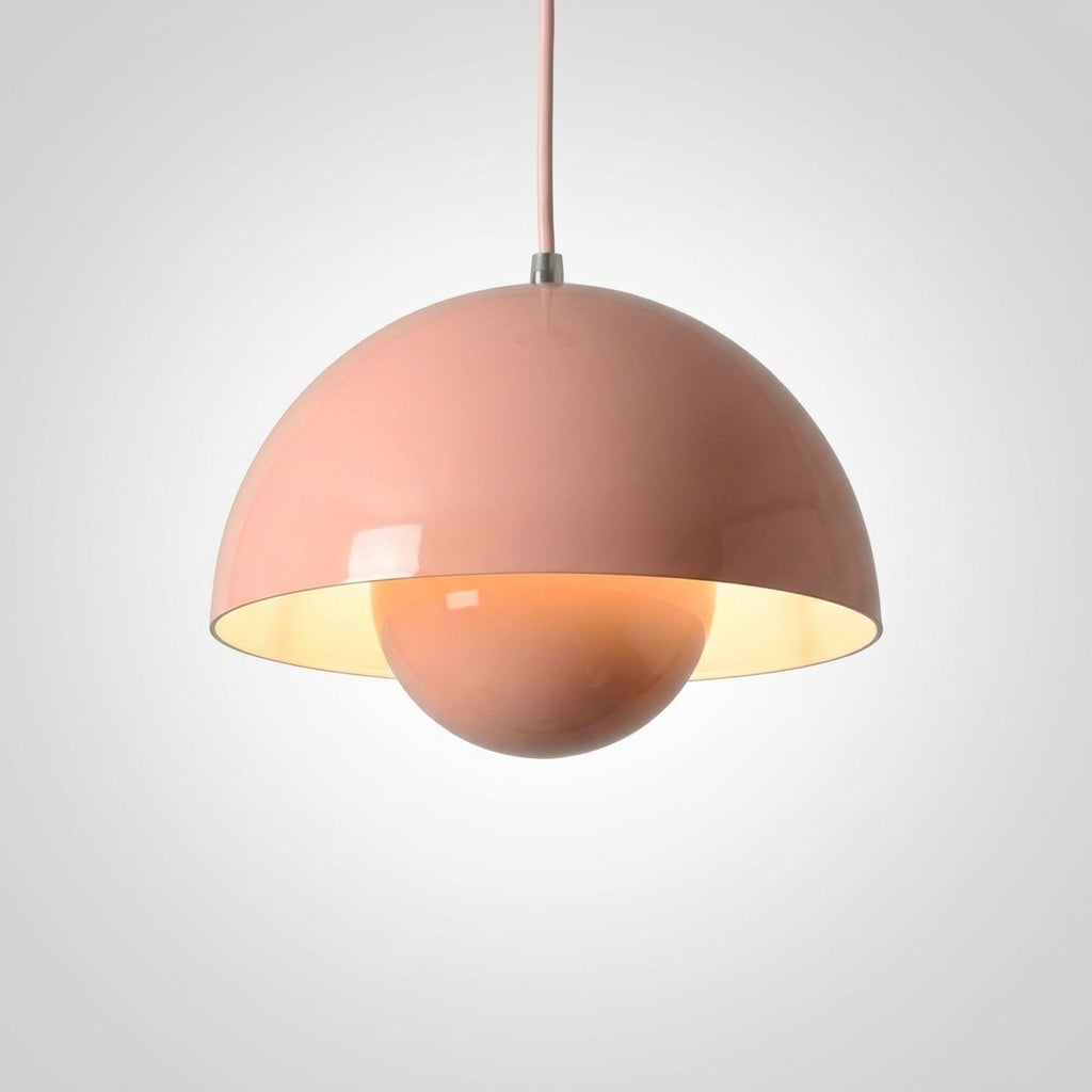 Suspension Bourgeon en Métal Design Moderne