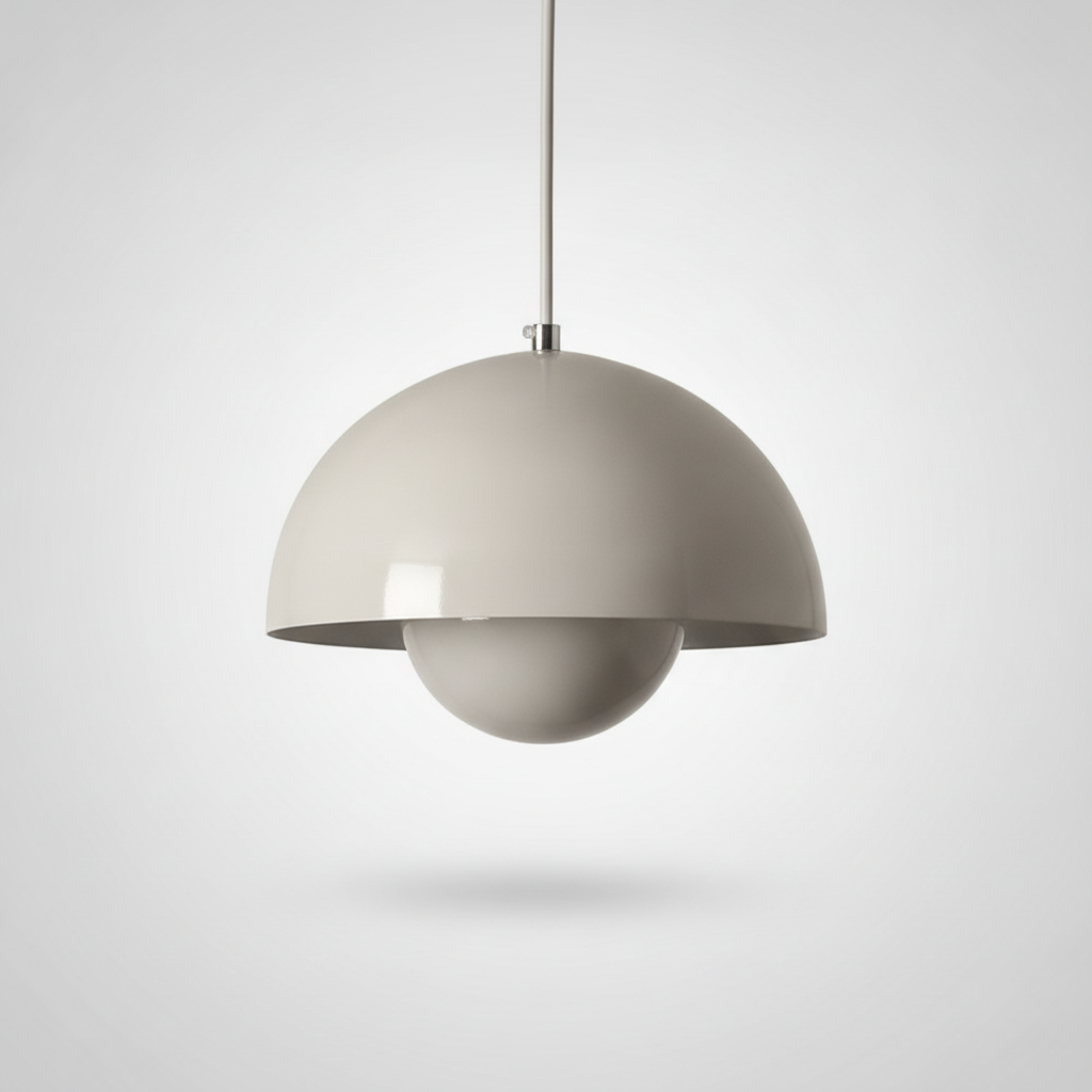 Suspension Bourgeon en Métal Design Moderne