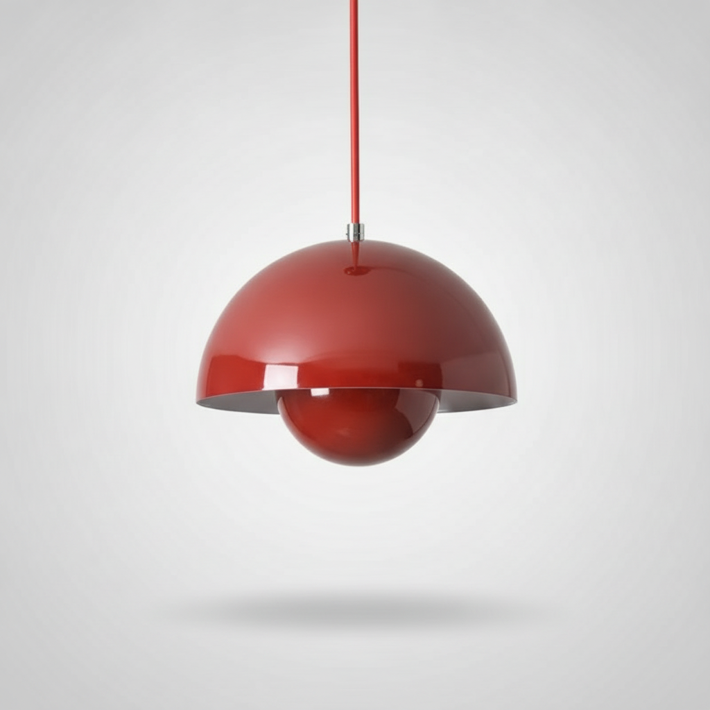 Suspension Bourgeon en Métal Design Moderne