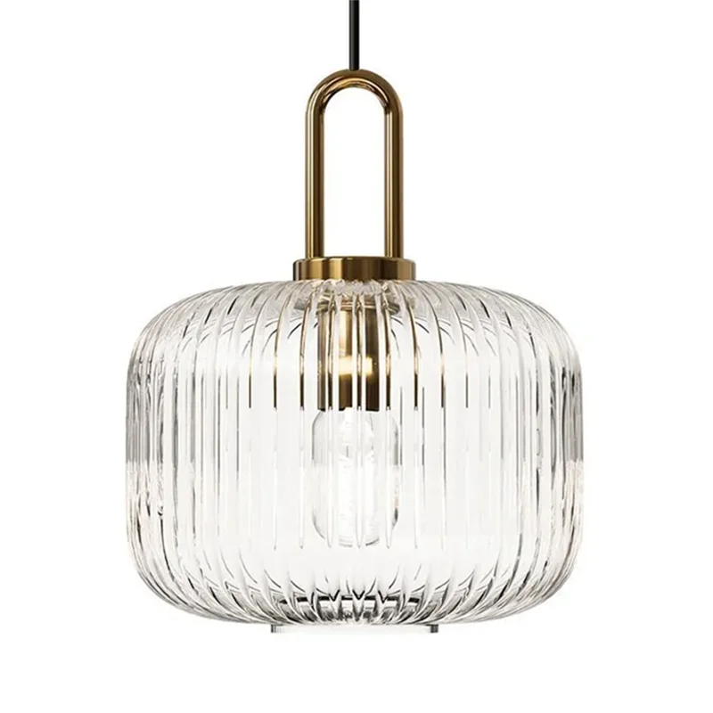 Suspension Cloche en Verre Design Japonais