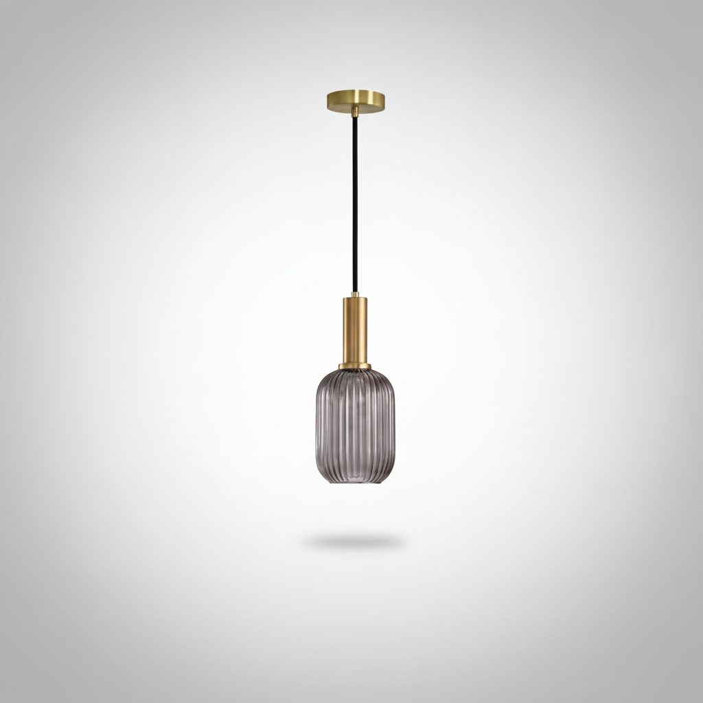 Suspension Cloche en Verre Design Japonais