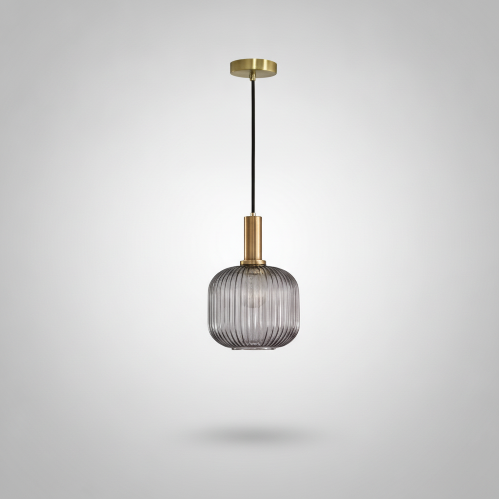 Suspension Cloche en Verre Design Japonais