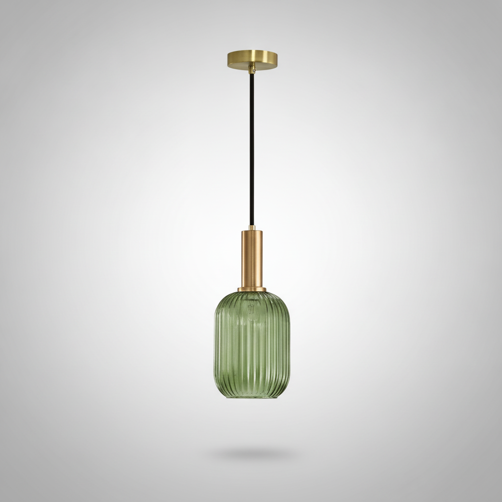 Suspension Cloche en Verre Design Japonais
