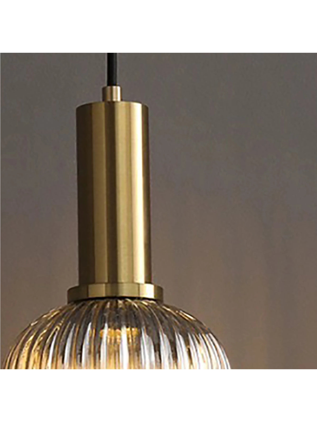 Suspension Cloche en Verre Design Moderne