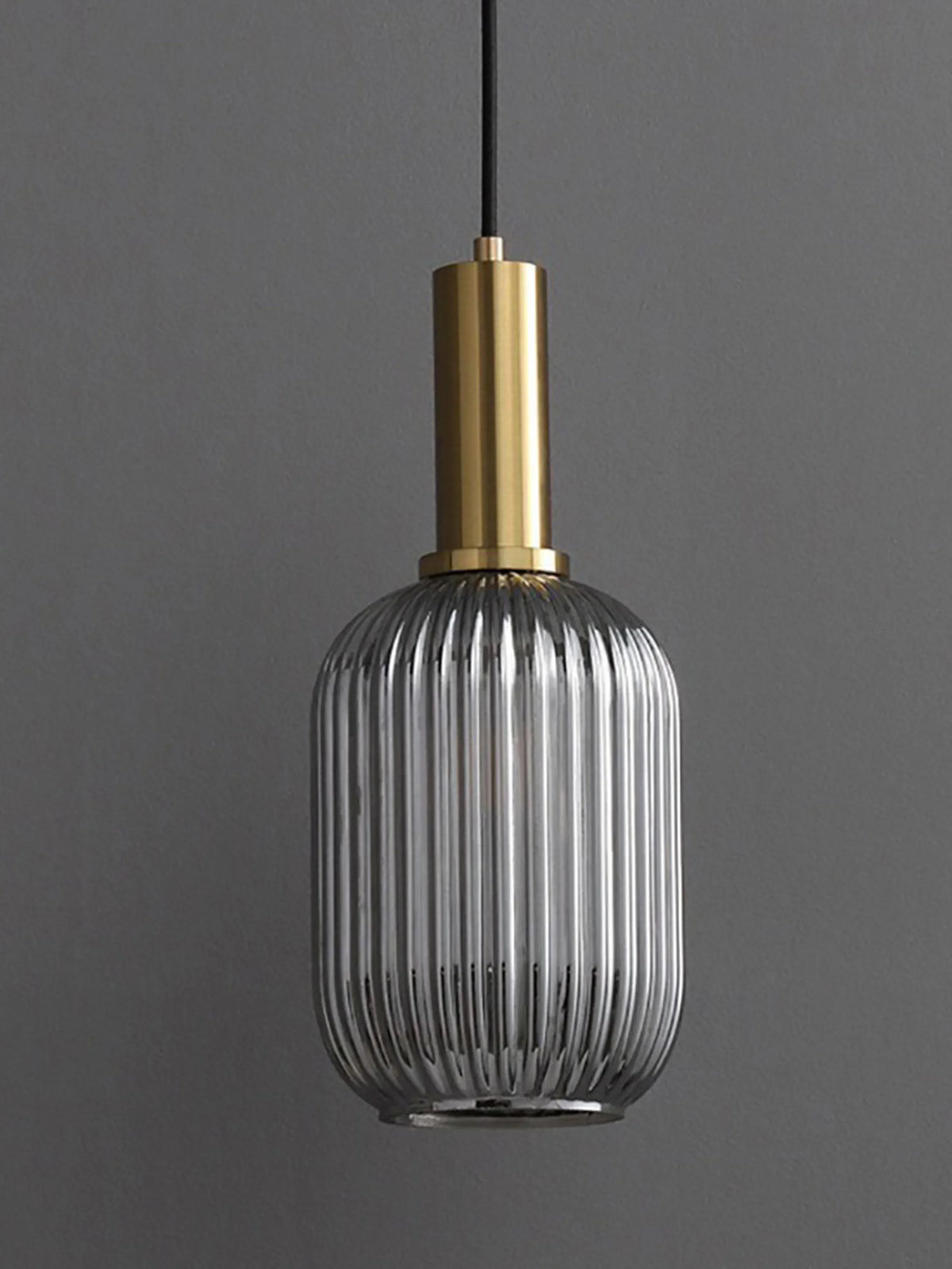 Suspension Cloche en Verre Design Moderne