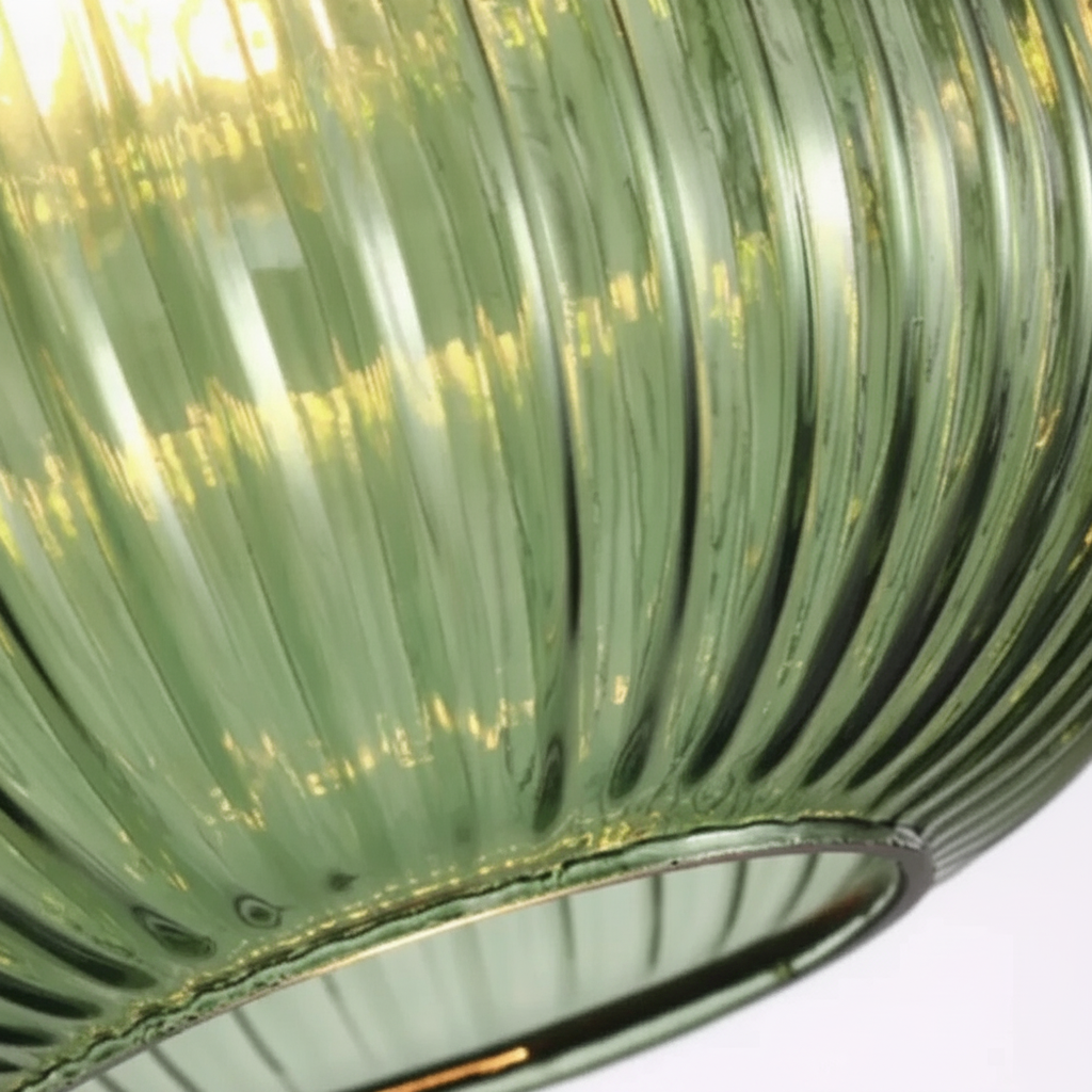 Suspension Cloche en Verre Design Moderne