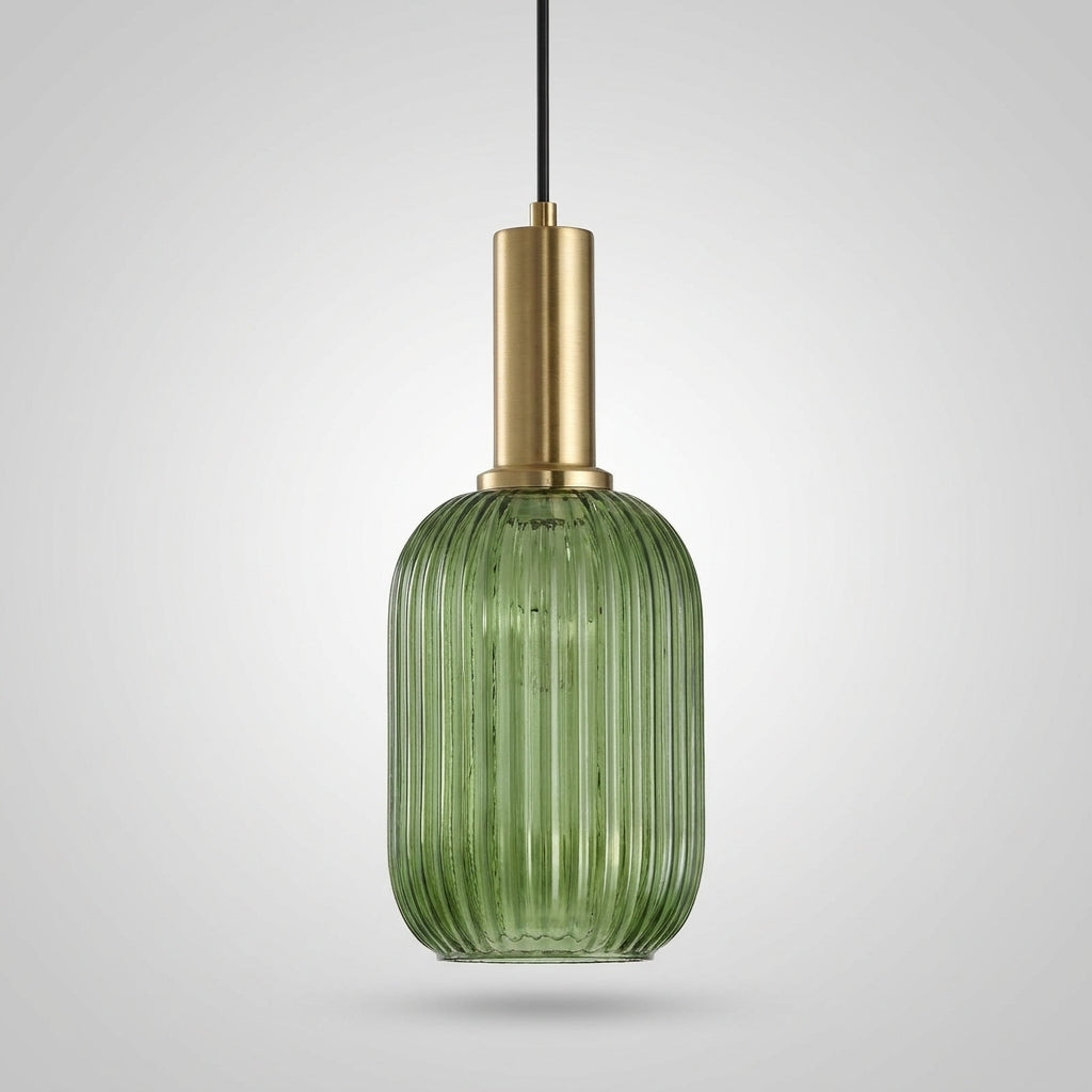 Suspension Cloche en Verre Design Nordique