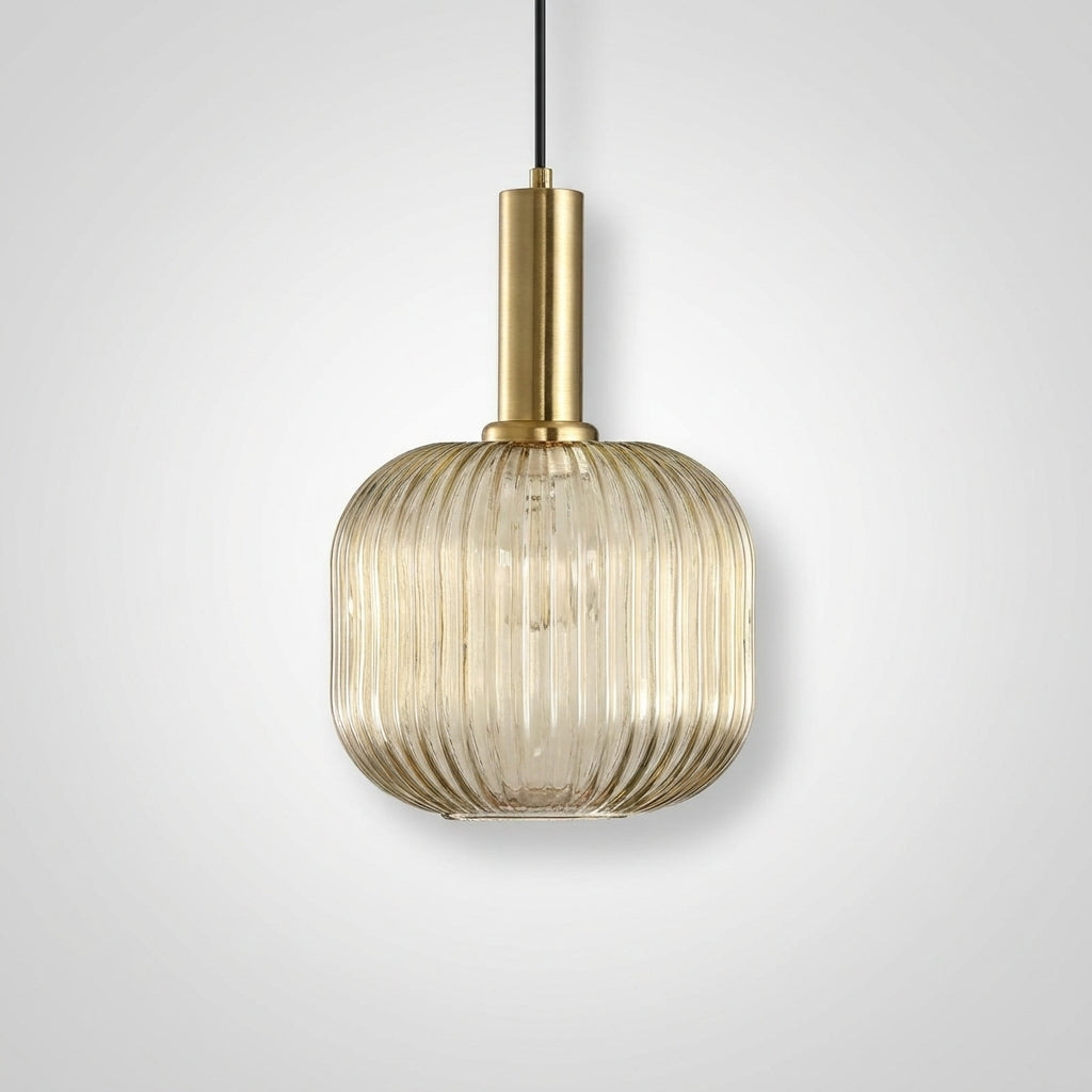 Suspension Cloche en Verre Design Nordique