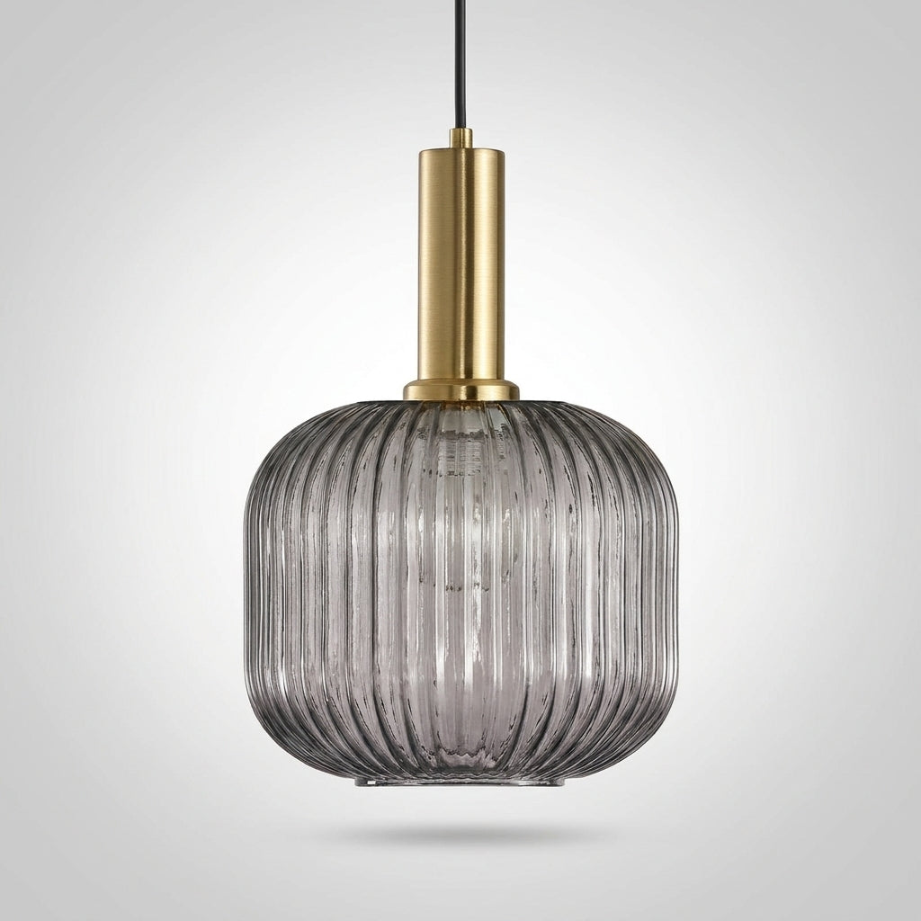 Suspension Cloche en Verre Design Nordique