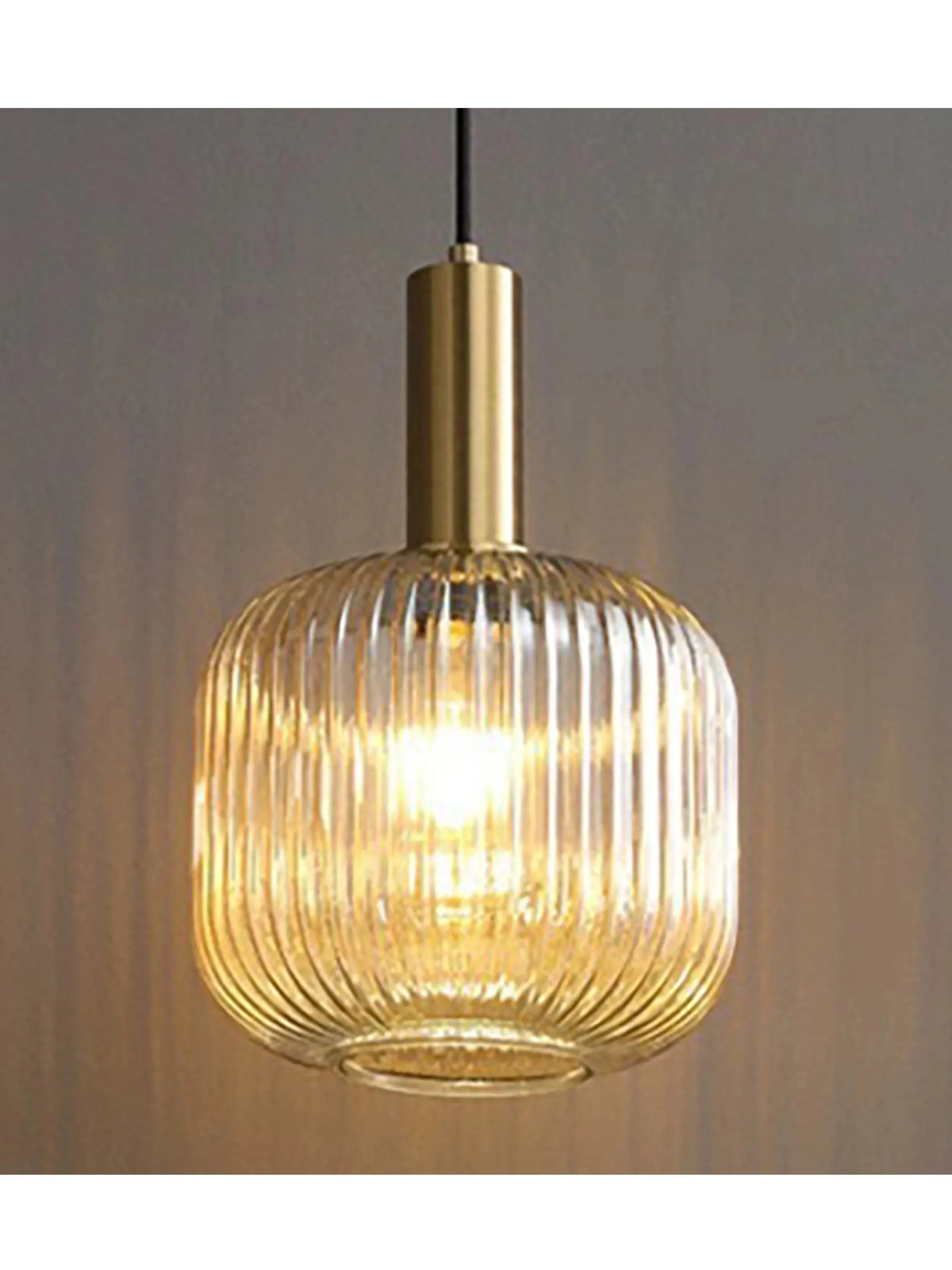 Suspension Cloche en Verre Design Nordique