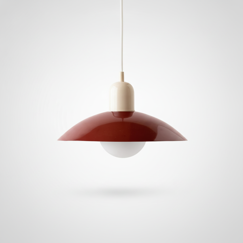 Suspension Dôme en Métal Design Bauhaus