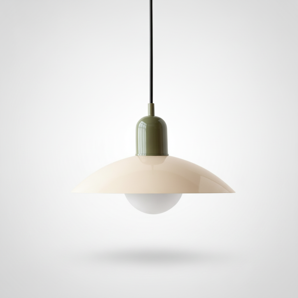 Suspension Dôme en Métal Design Bauhaus
