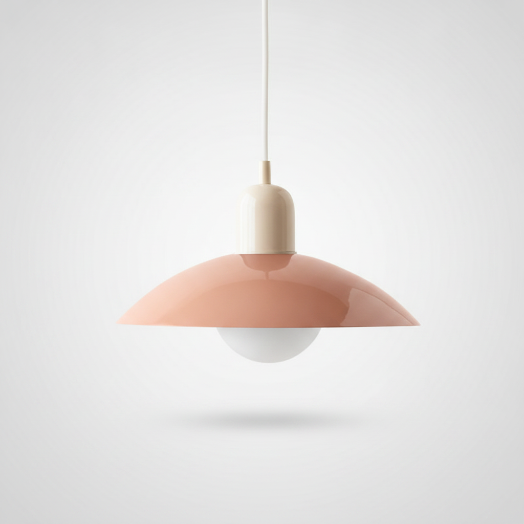 Suspension Dôme en Métal Design Bauhaus