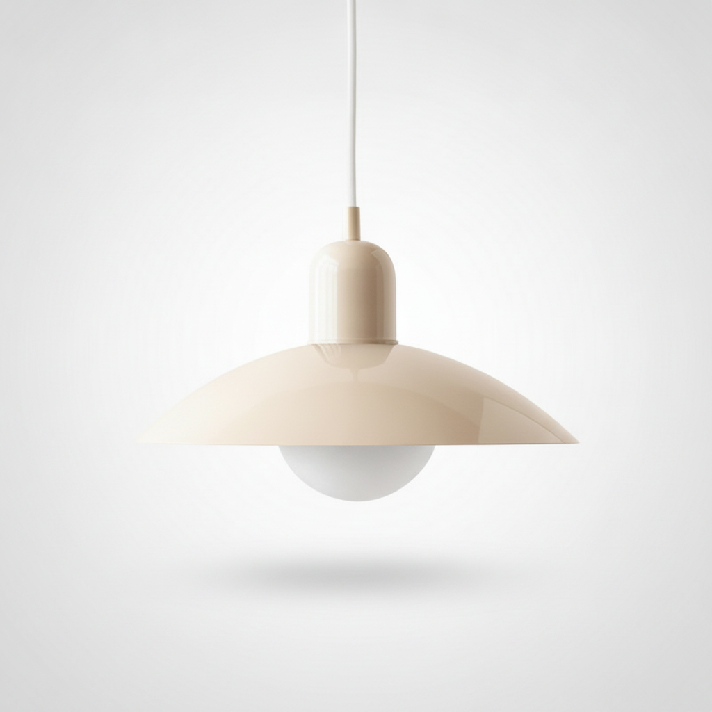 Suspension Dôme en Métal Design Bauhaus