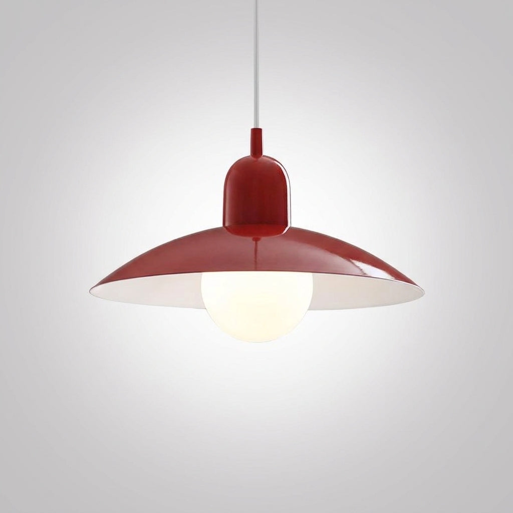 Suspension Dôme en Métal Design Bauhaus