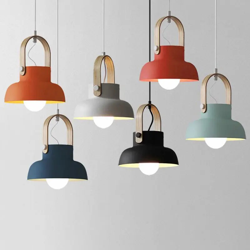 Suspension Dôme en Métal Design Scandinave Image