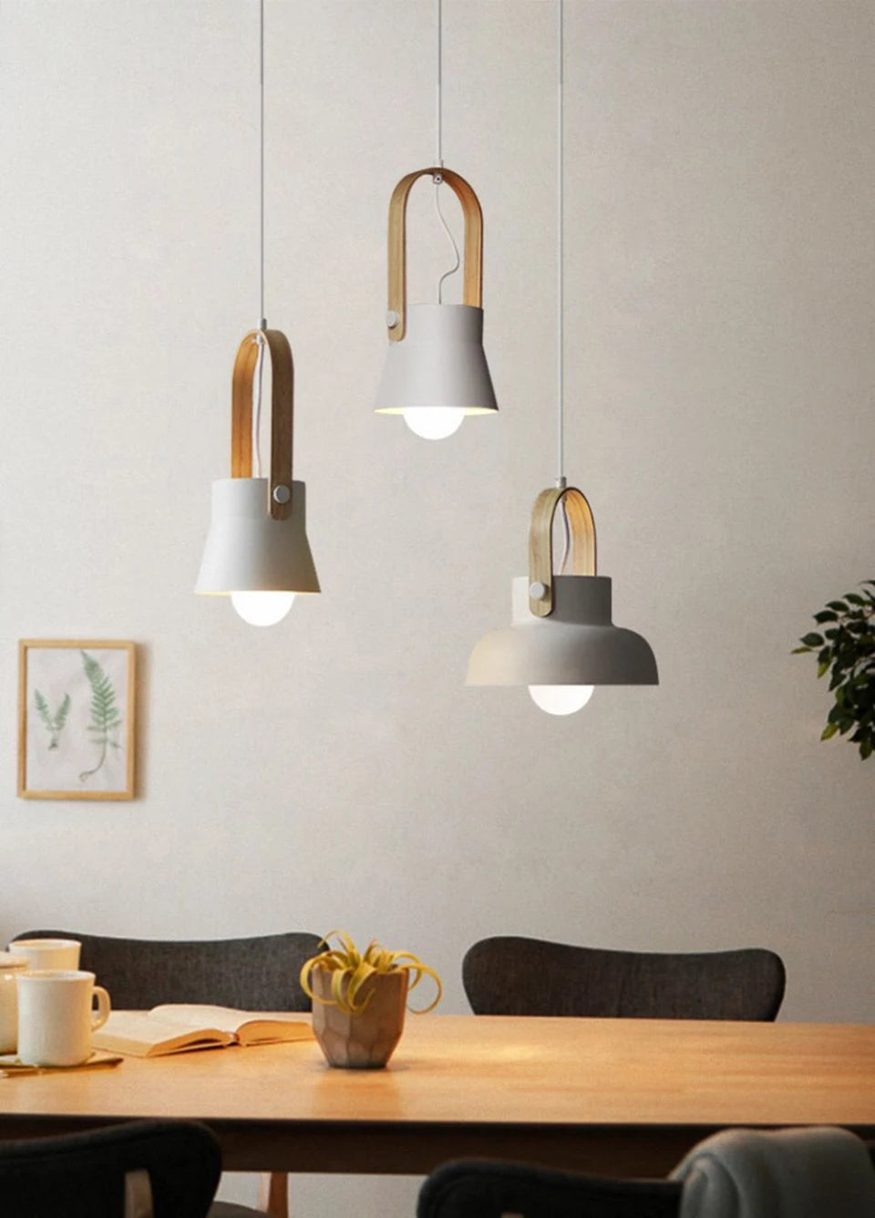 Suspension Dôme en Métal Design Scandinave