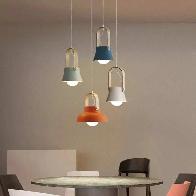 Suspension Dôme en Métal Design Scandinave