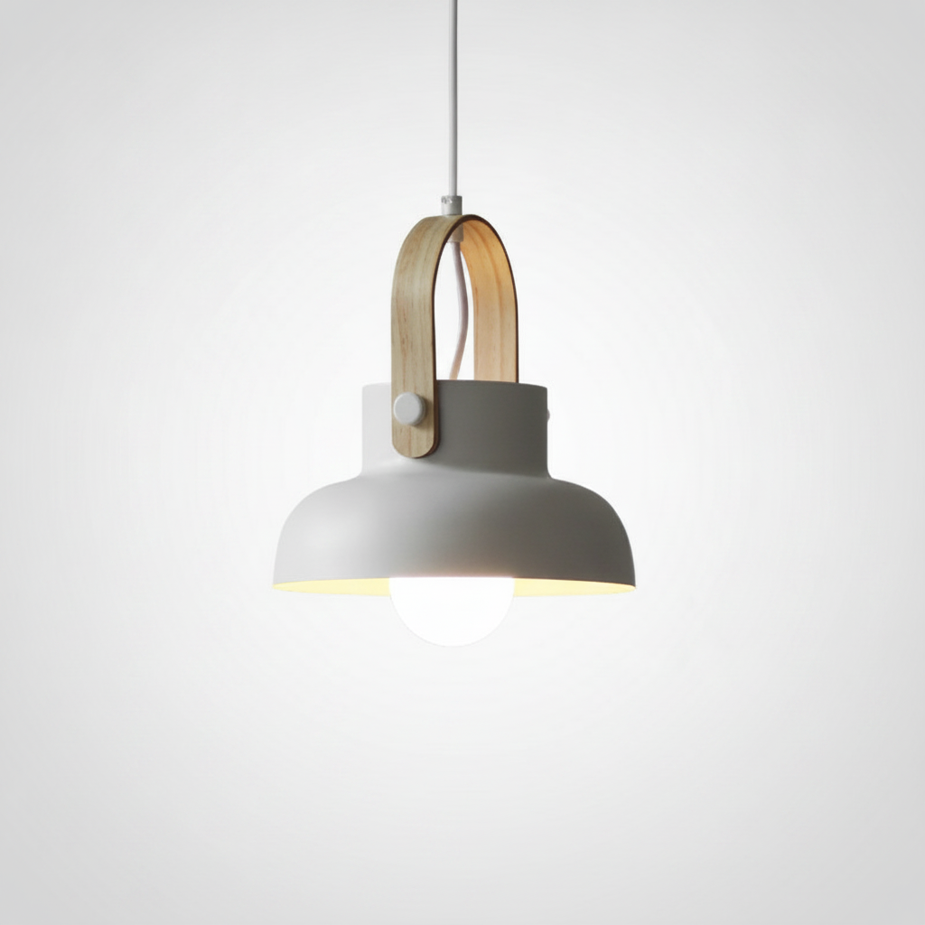 Suspension Dôme en Métal Design Scandinave