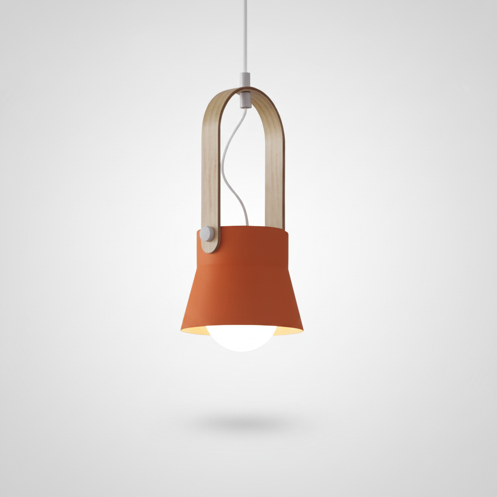 Suspension Dôme en Métal Design Scandinave