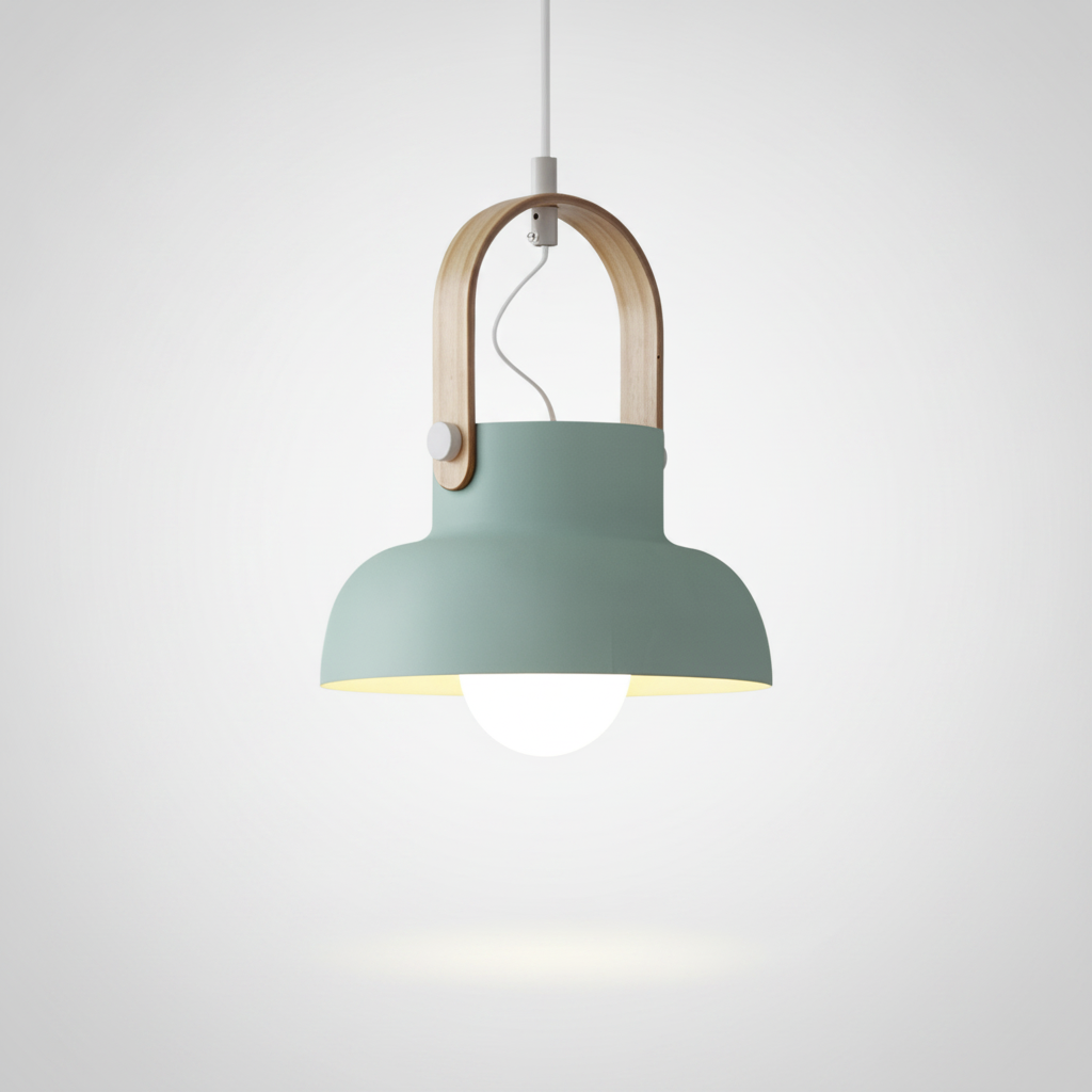 Suspension Dôme en Métal Design Scandinave