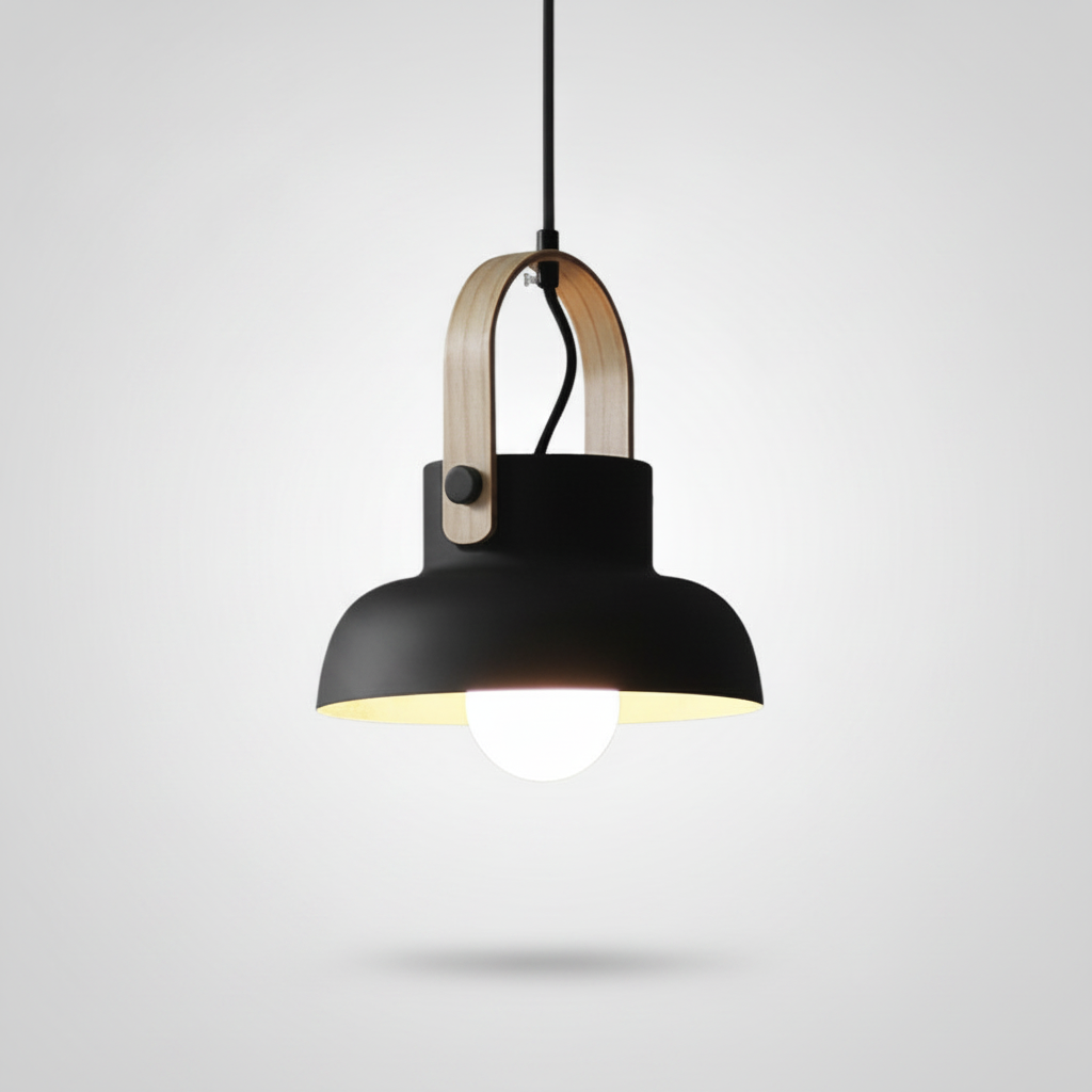 Suspension Dôme en Métal Design Scandinave