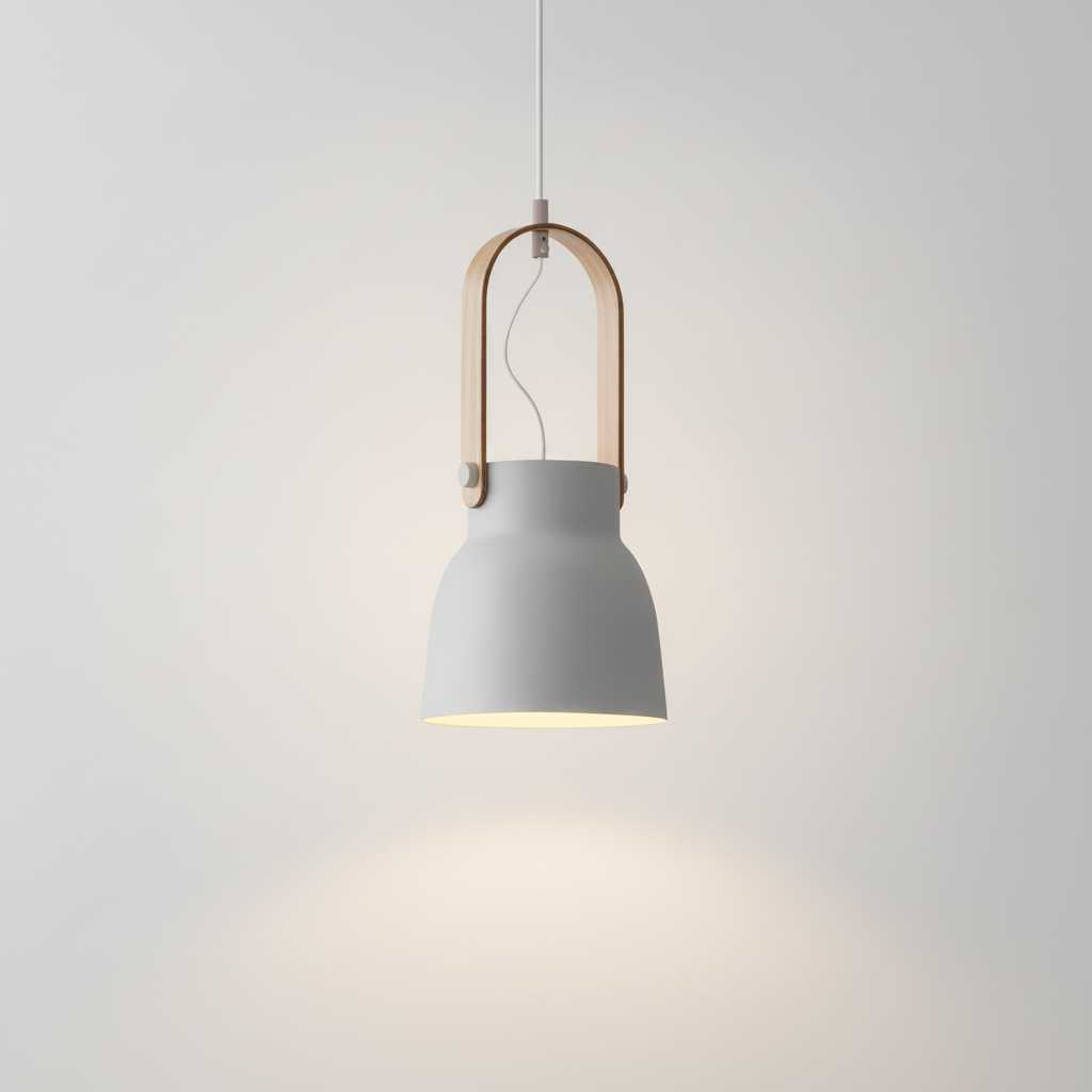 Suspension Dôme en Métal Design Scandinave
