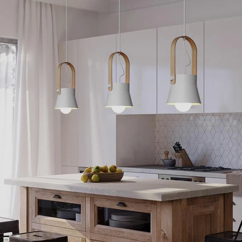 Suspension Dôme en Métal Design Scandinave