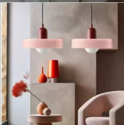 Suspension Dôme en Verre Design Rétro