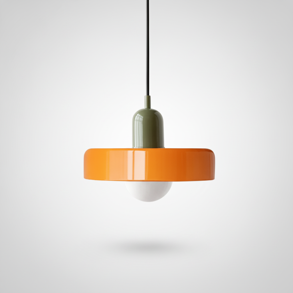 Suspension Dôme en Verre Design Rétro