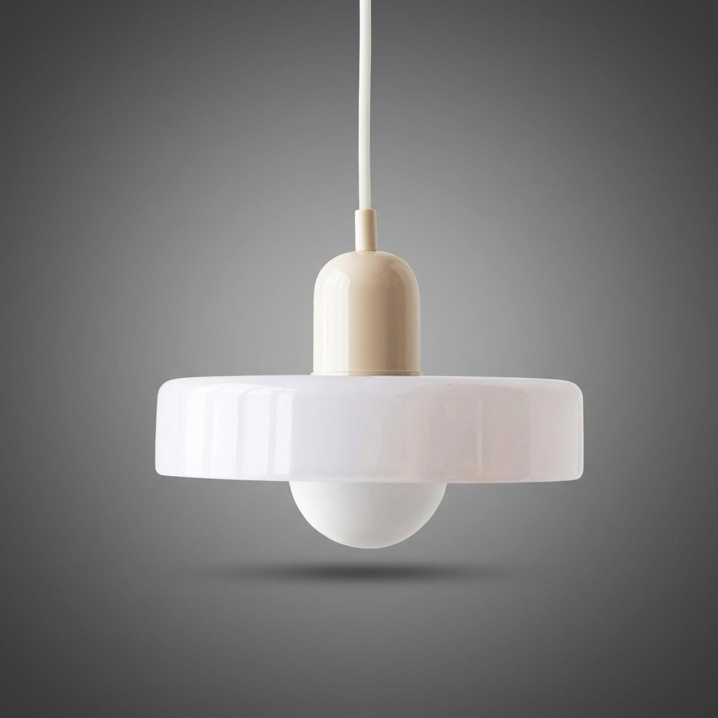Suspension Dôme en Verre Design Rétro