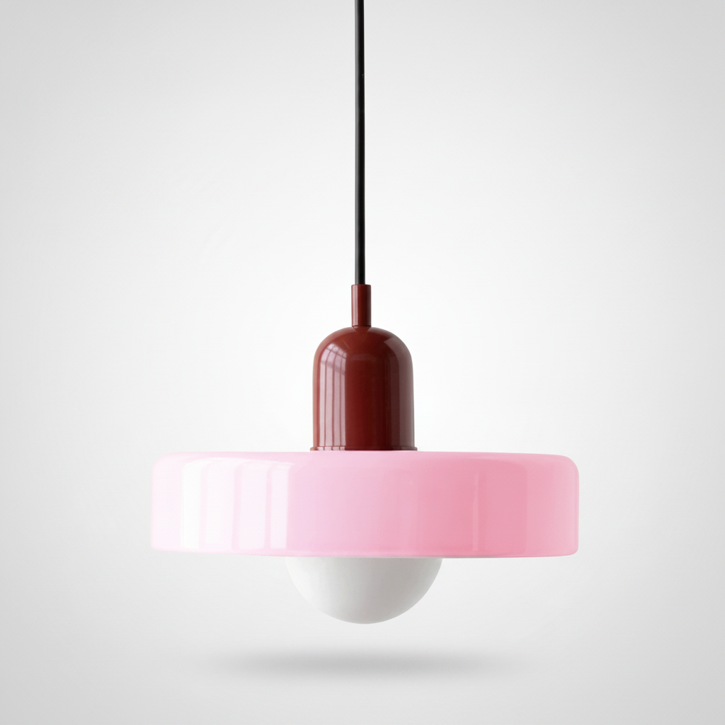 Suspension Dôme en Verre Design Rétro