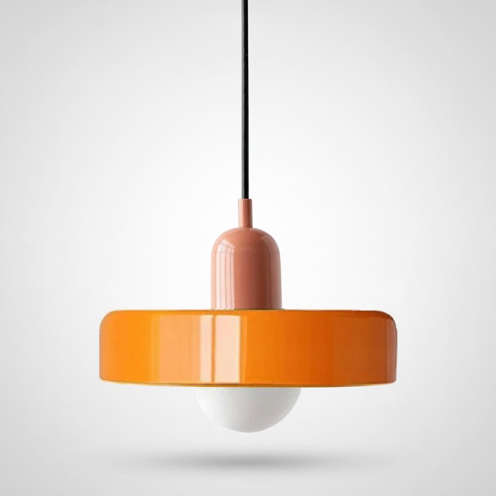 Suspension Dôme en Verre Design Rétro