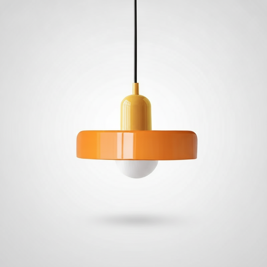 Suspension Dôme en Verre Design Rétro