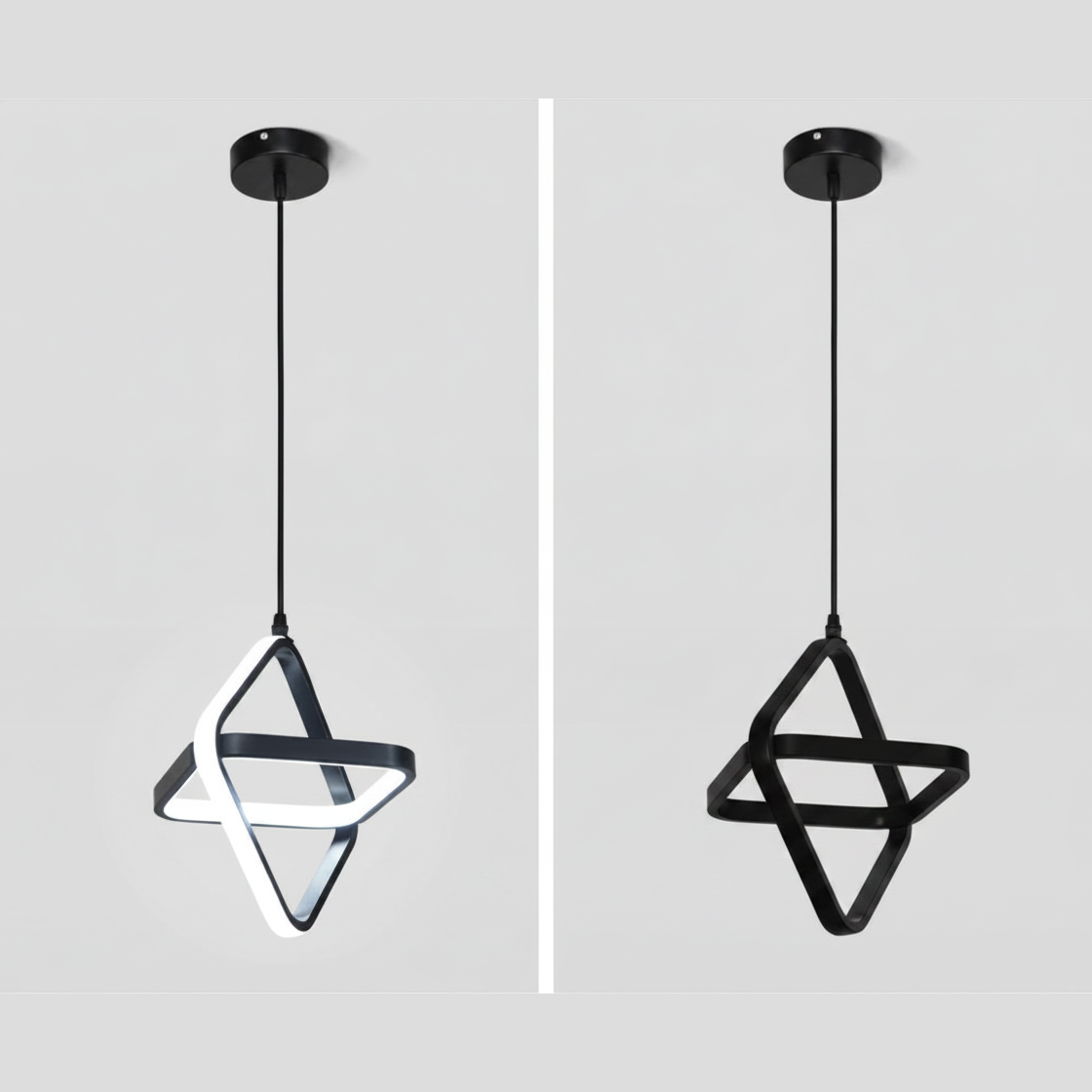 Suspension en Aluminium Design Minimaliste