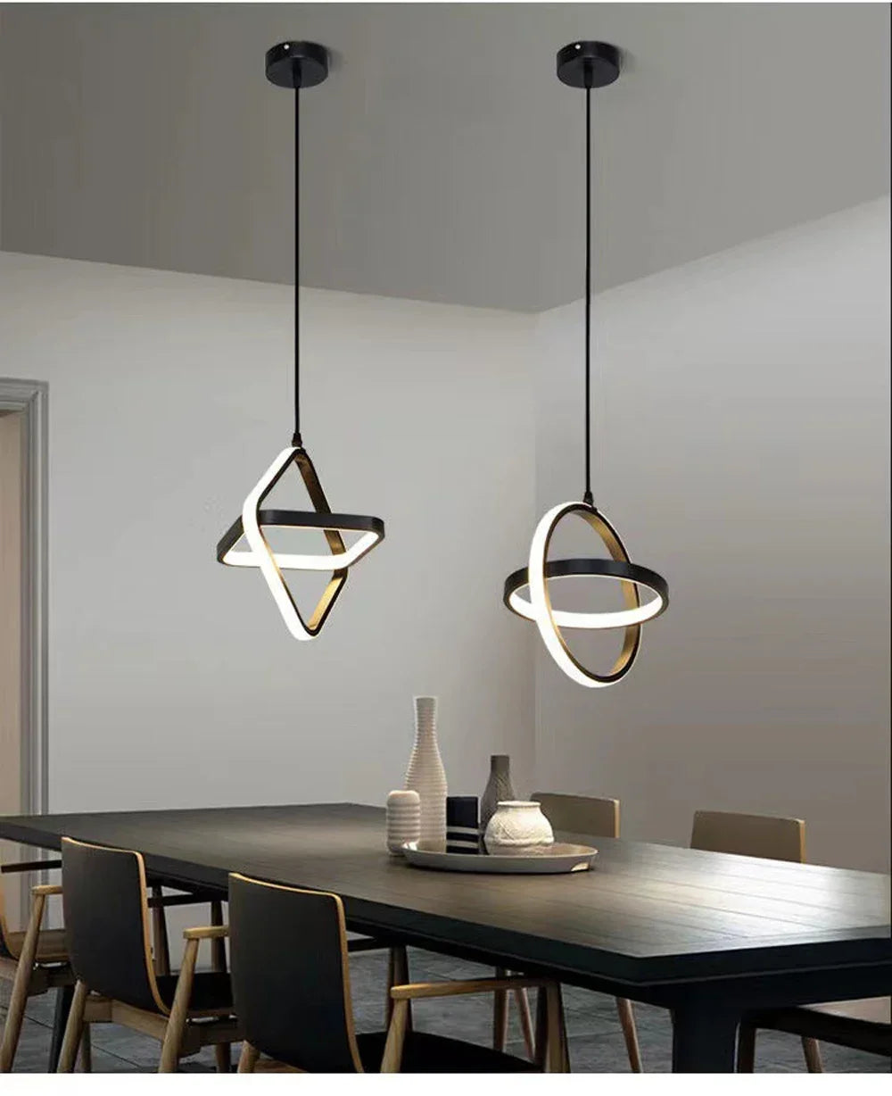 Suspension en Aluminium Design Minimaliste
