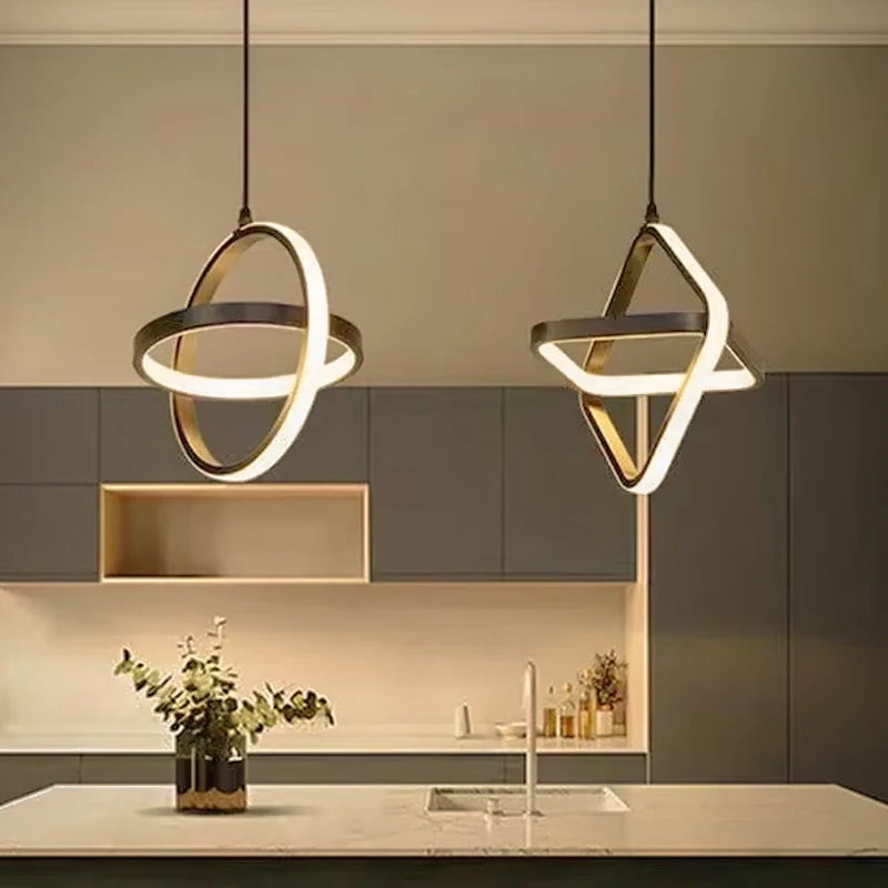 Suspension en Aluminium Design Minimaliste