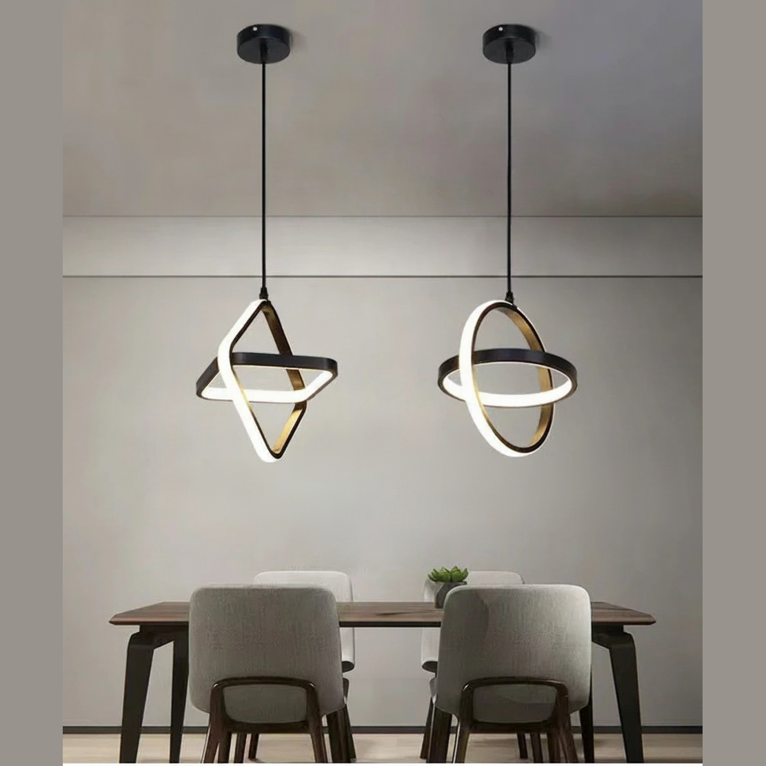 Suspension en Aluminium Design Minimaliste