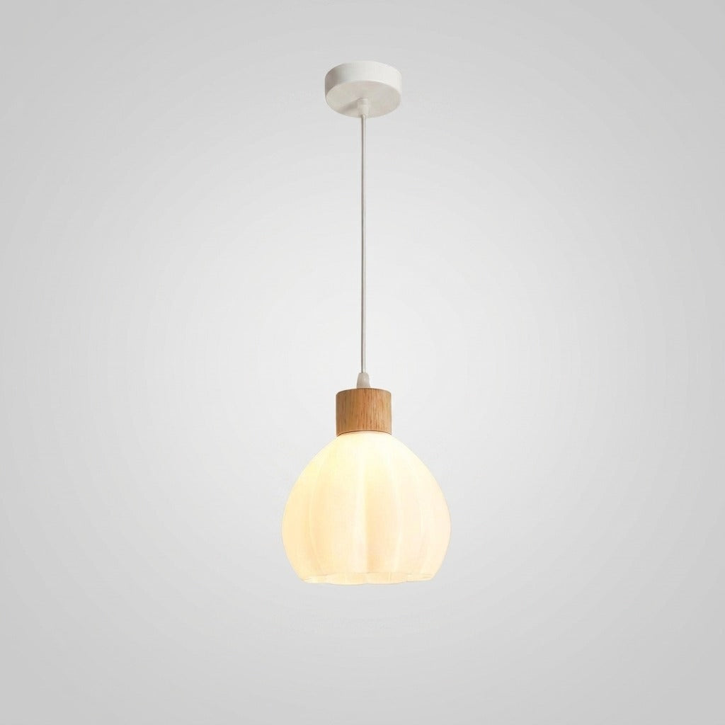 Suspension en bois design scandinave